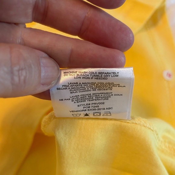 Southern Spirit Puppy Life Sunny Yellow Short Sleeve Tee Generous Size Sm NWT - Picture 10 of 14